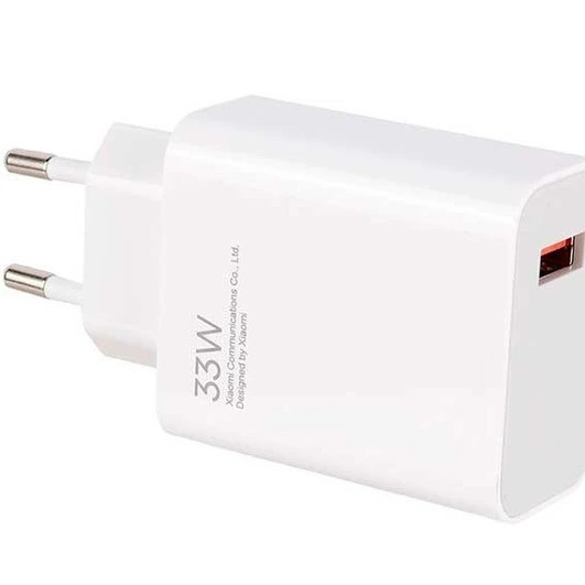 شارژر شیائومی مدل MDY-14-EL توان 33 وات دو پین همراه کابل