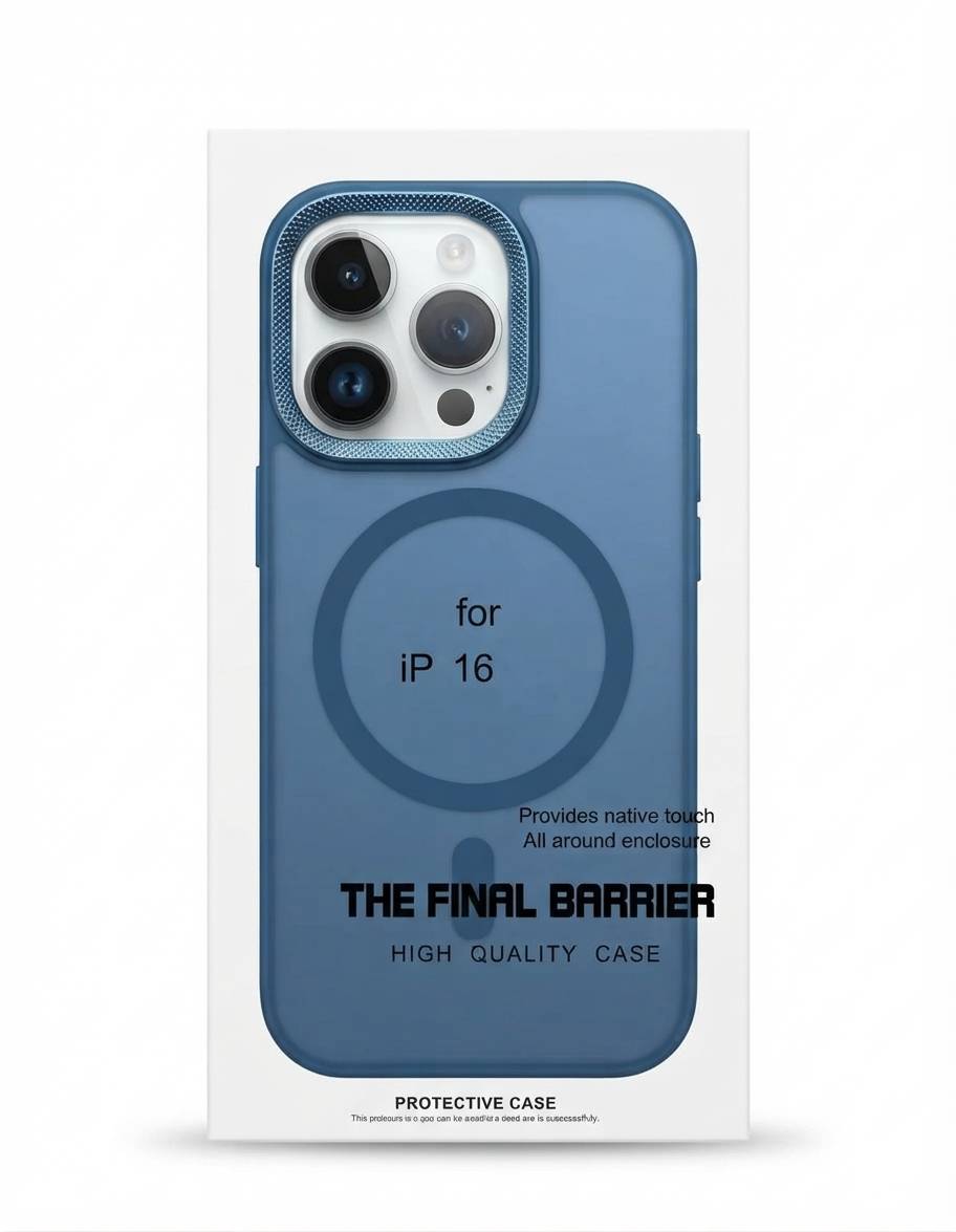 قاب مگ سیفدارUNIQE CASE )The Final Barrier) (رنگ آبی)مناسب ایفون IPHONE