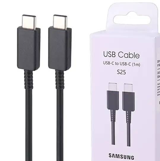 کابل شارژ و انتقال داده سامسونگ مدل Type-C به Type-C (طول 1 متر - کیفیت عالی)