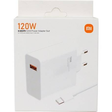 شارژر و کابل 120 وات شیائومی مدل 120W Power Adapter Suit (اورجینال)