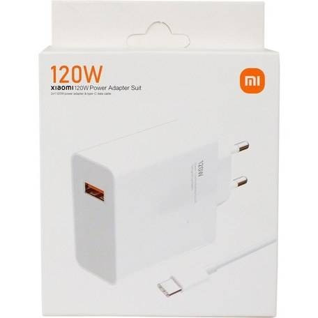 شارژر و کابل 120 وات شیائومی مدل 120W Power Adapter Suit (اورجینال)
