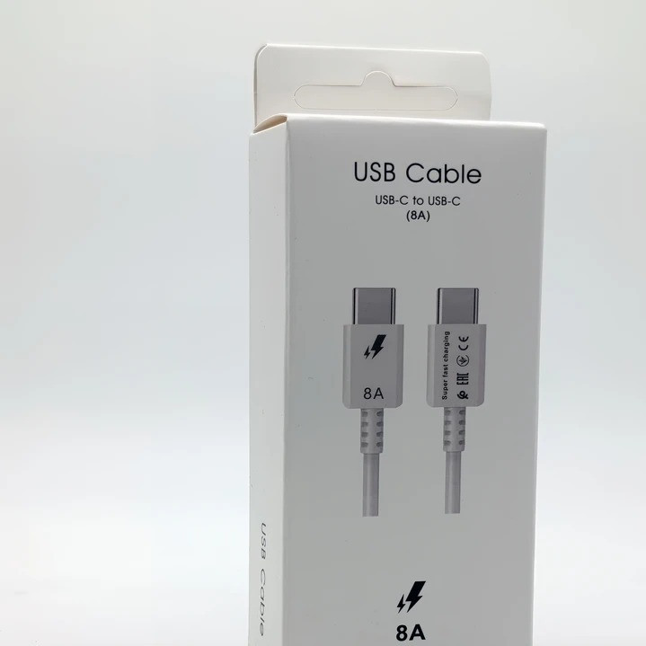 کابل تبدیلUSB-C به USB-C مدل 8A طول 1 متر